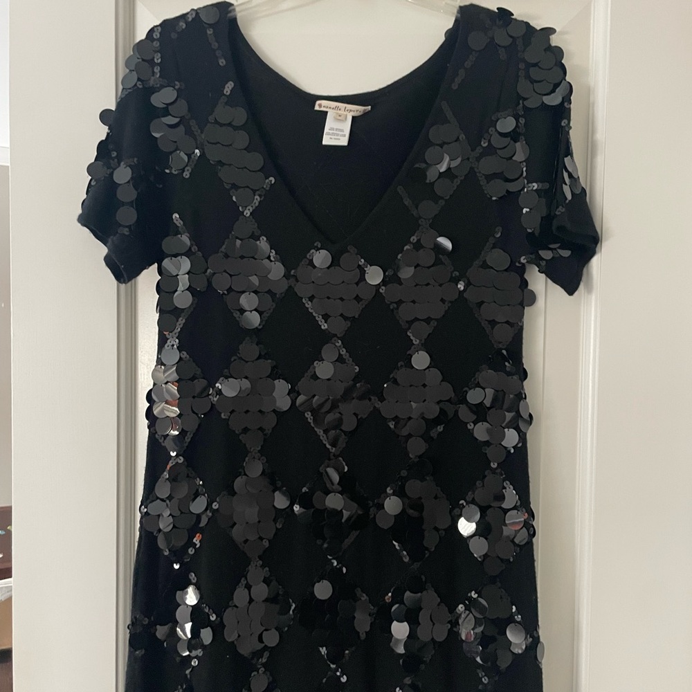 Nanette Lepore black cocktail dress in excellent condition.